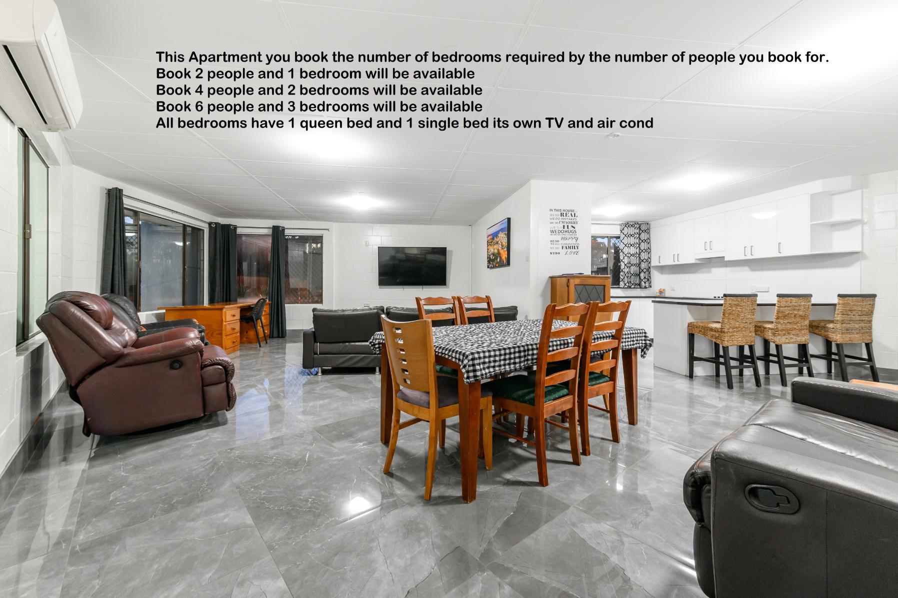 three bedroom apartment